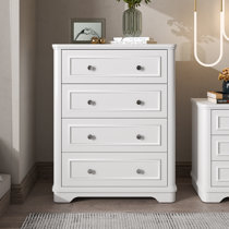 Toulouse Ivory Wide 4 Drawer Chest Wayfair